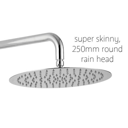 Fienza Stella Chrome Multifunction Twin Rail Shower ,
