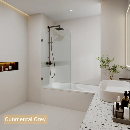 Frameless Bathtub Screen 10mm Glass 750/900x1450mm