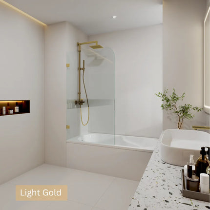 Frameless Bathtub Screen 10mm Glass 750/900x1450mm