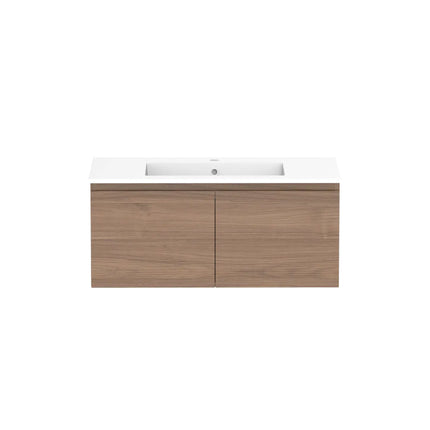 ADP Glacier Lite Full Depth All Door Slim Vanity with Cast Marble Top