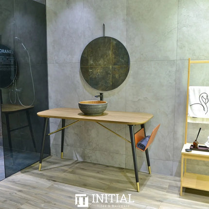 Porcelain Above Counter Basin Round 340X340X140 ,