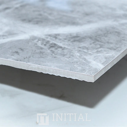Marble Look Tile Varese Grey Polished 300X600 ,