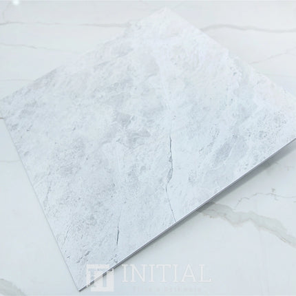 Marble Look Tile Tundra White Matt 600X600 ,