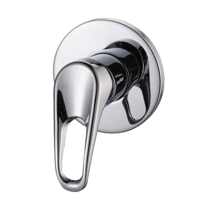 Fienza Loop Chrome Wall Shower Mixer ,