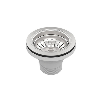 Fienza Stainless Steel Sink Basket Waste, 50mm Outlet ,