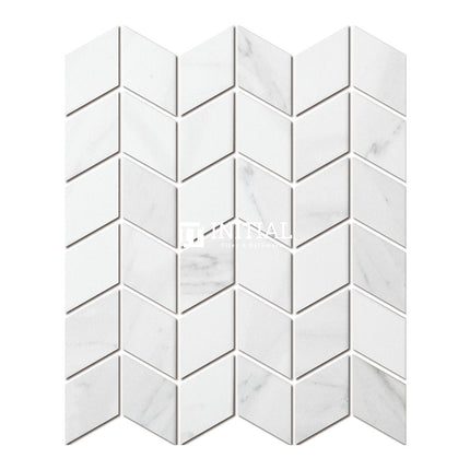 Feature Mosaic Persian Carrara Look Mosaic Rhombus Matt 305X266 ,