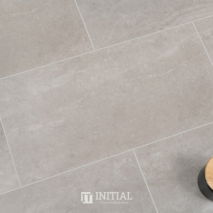 Concrete Look Tile Alaska Light Grey Lappato 300X600 ,