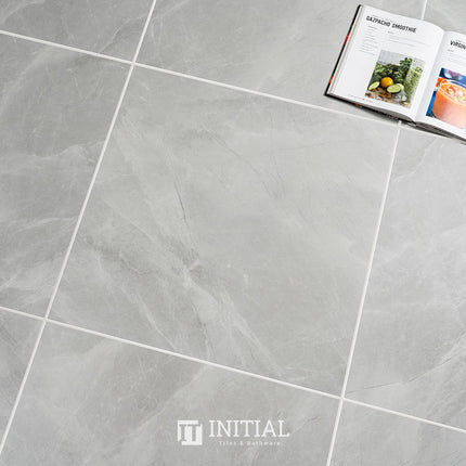 Marble Look Floor Tile Gris Silver Matt 600X600 ,
