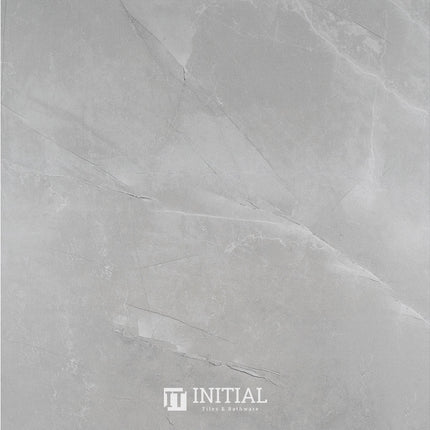 Marble Look Floor & Wall Tile Vaucluse Grey Matt 600X600 ,
