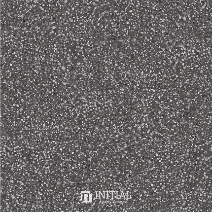 Terrazzo Look Tile Opimo Dark Grey Matt 600X600 ,