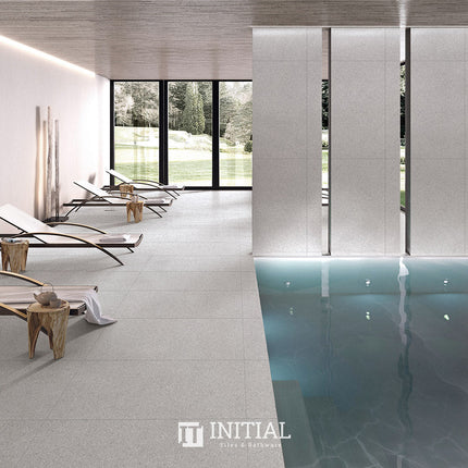 Terrazzo Look Tile Opimo Light Grey Matt 600X600 ,