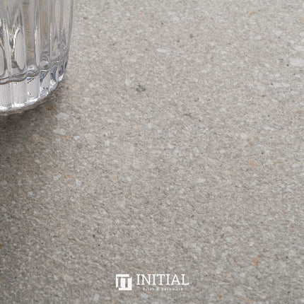 Outdoor Premium Porcelain Paver Concrete Rock Grey 600X600X20 ,