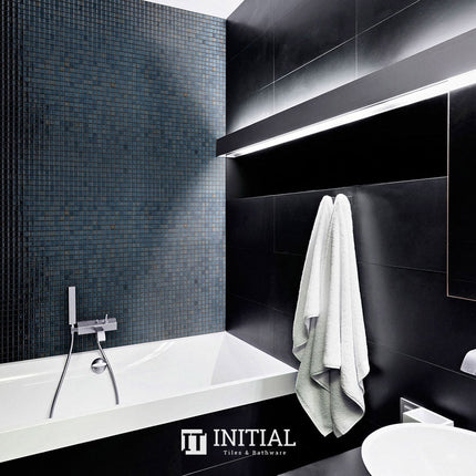 Swimming Pool Mosaic Ezzari Metallica Black ,