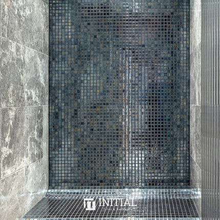 Swimming Pool Mosaic Ezzari Metallica Black ,