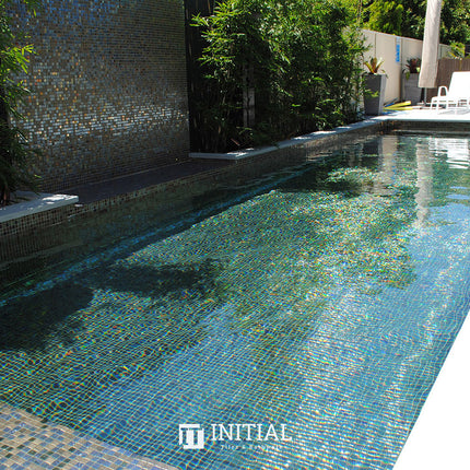 Swimming Pool Mosaic Ezzari Metallica Rustic ,