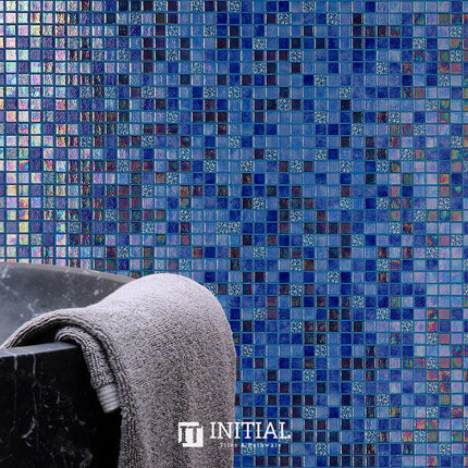 Swimming Pool Mosaic Ezzari Topping Blueberries ,