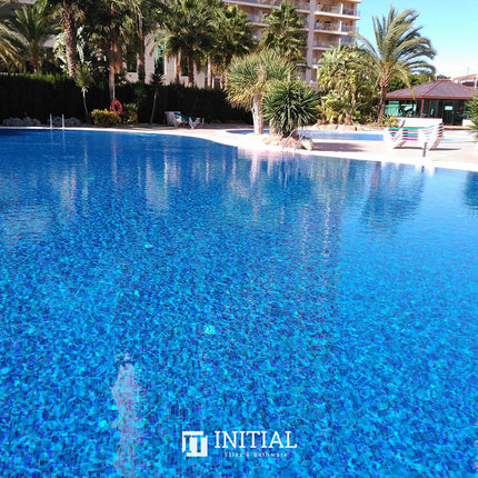 Swimming Pool Mosaic Ezzari Topping Blueberries ,