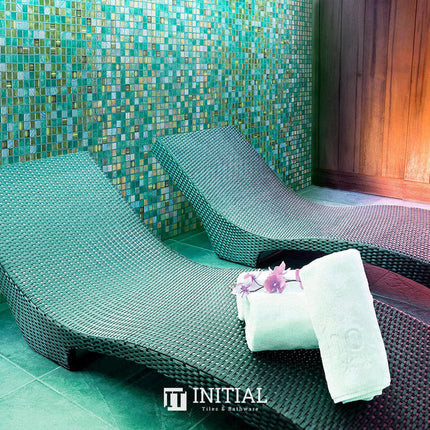 Swimming Pool Mosaic Ezzari Topping Kiwi ,