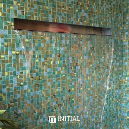 Swimming Pool Mosaic Ezzari Topping Kiwi ,