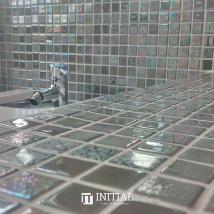 Swimming Pool Mosaic Ezzari Topping Mochi ,