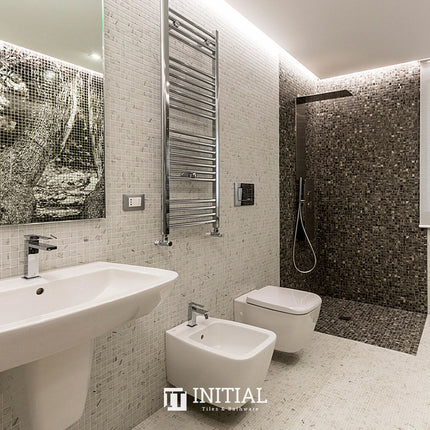 Swimming Pool Mosaic Ezzari Zen Off White Marbling ,