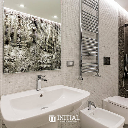 Swimming Pool Mosaic Ezzari Zen Off White Marbling ,