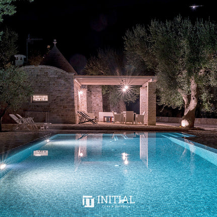 Swimming Pool Mosaic Ezzari Zen Grey Tones ,