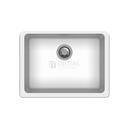 Sqaure Granite Quartz Stone White Kitchen & Laundry Sink 635X469X241 ,