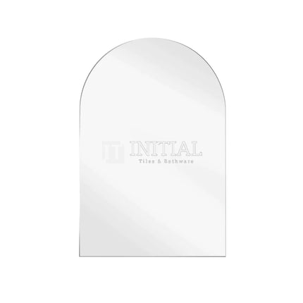 Olivia 600 PVC Shaving Cabinet, Matte White, Arch Mirror ,