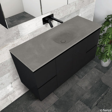Fienza Satori Concrete Grey Basin Top, 750mm ,