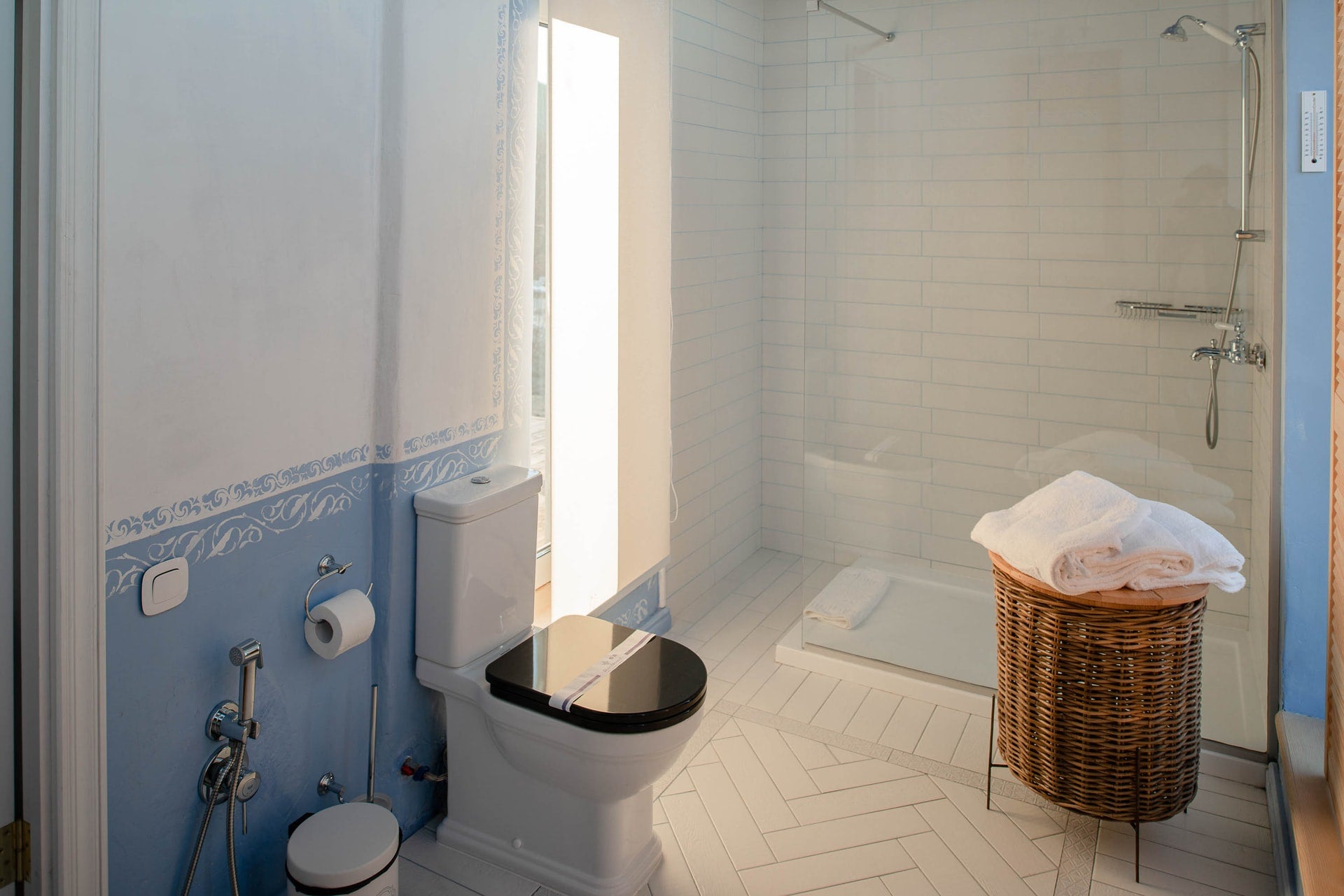 Tiles for a small bathroom