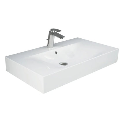 Fienza RAK Des 81 Wall Hung Basin , 1 Tap Hole