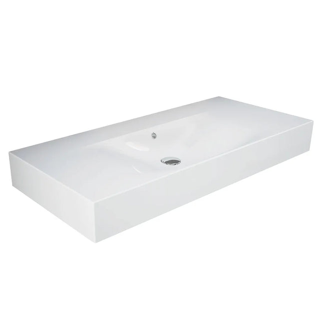 Fienza RAK Des 101 Wall Hung Basin , No Tap Hole