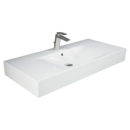 Fienza RAK Des 101 Wall Hung Basin , 1 Tap Hole