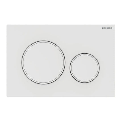 Geberit Sigma 20 Toilet Round Dual Flush Push Buttons