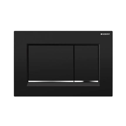 Geberit Sigma 30 Toilet Rectangle Dual Flush Push Buttons