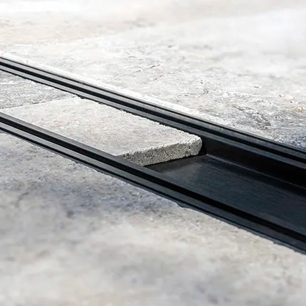 Storm Water Tile Insert 128 Midnight Matte Black 1000~5600mm