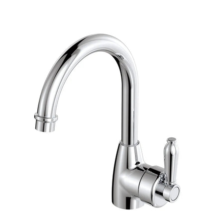 Eleanor Gooseneck Basin Mixer Chrome