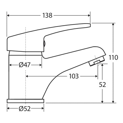 Eco Basin Mixer