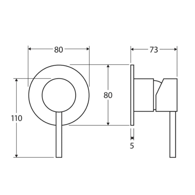 Isabella Wall Mixer