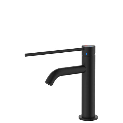 Fienza Kaya Care Basin Mixer Matte Black, 3 Sizes