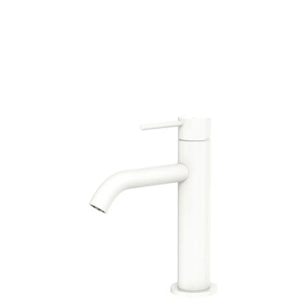 Fienza Kaya Basin Mixer Tap Matte White ,