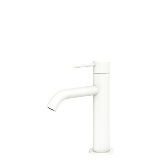 Fienza Kaya Basin Mixer Tap Matte White ,