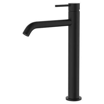 Fienza Kaya Basin Mixer Tap Matte Black, 3 Sizes