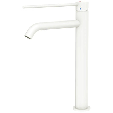 Fienza Kaya Care Basin Mixer Matt White, 3 Sizes