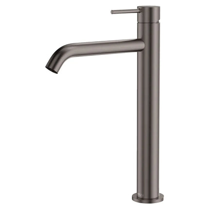 Fienza Kaya Basin Mixer Tap Gun Metal Grey, 3 Sizes