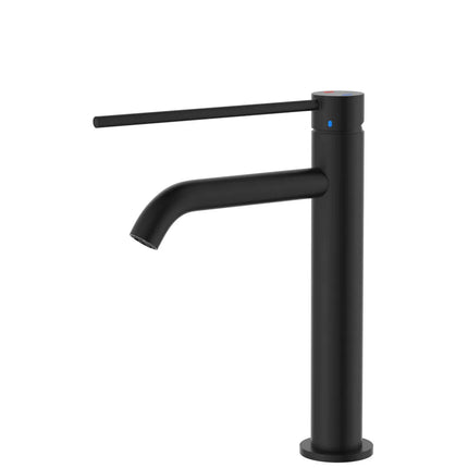 Fienza Kaya Care Basin Mixer Matte Black, 3 Sizes