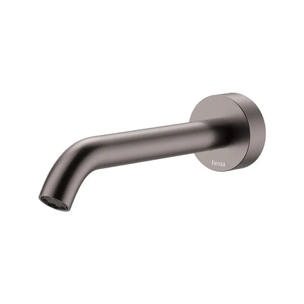 Fienza Kaya Wall Basin/Bath Outlet Gun Metal Grey , 180mm