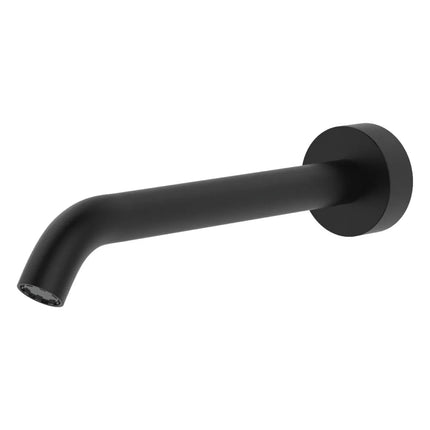 Fienza Kaya Wall Basin/Bath Outlet Matte Black , 220mm