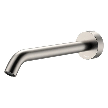 Fienza Kaya Wall Basin/Bath Outlet Brushed Nickel , 220mm